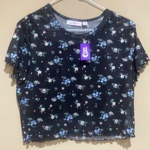 NWT Sugar and Jade crop top